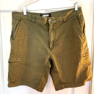 Mountain Khakis Flint Utility Short Size 36 Army Green Outdoors Hiking Gorpcore